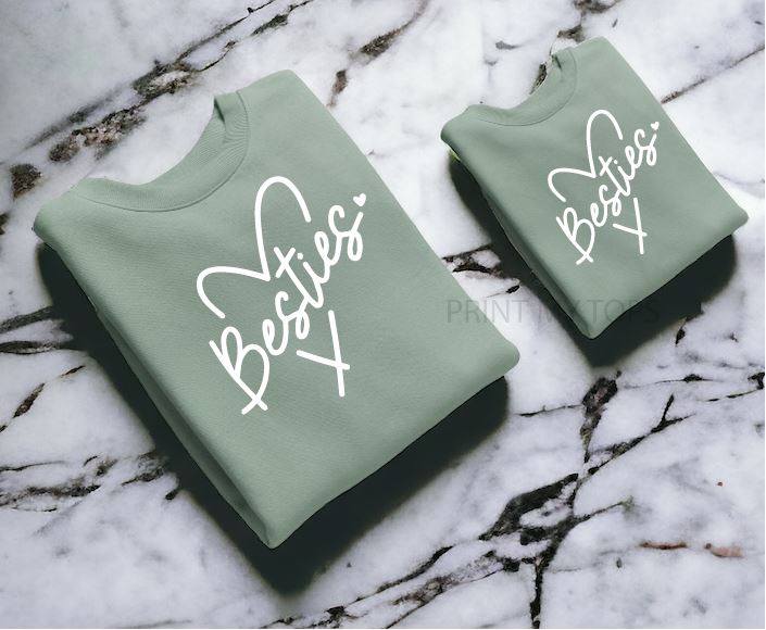 Besties Matching Sweatshirts