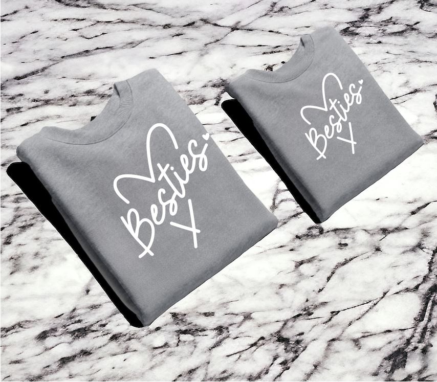 Besties Matching Sweatshirts