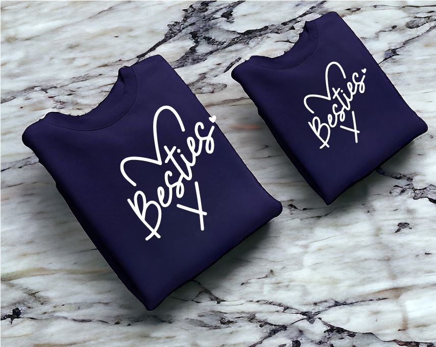 Besties Matching Sweatshirts