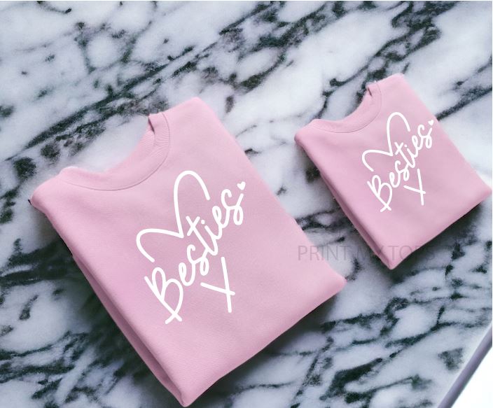 Besties Matching Sweatshirts