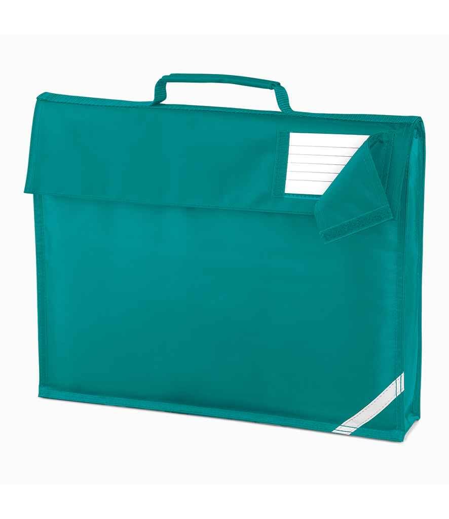 Book Bag Personalised with Name & Initial Bags Print My Tops Emerald