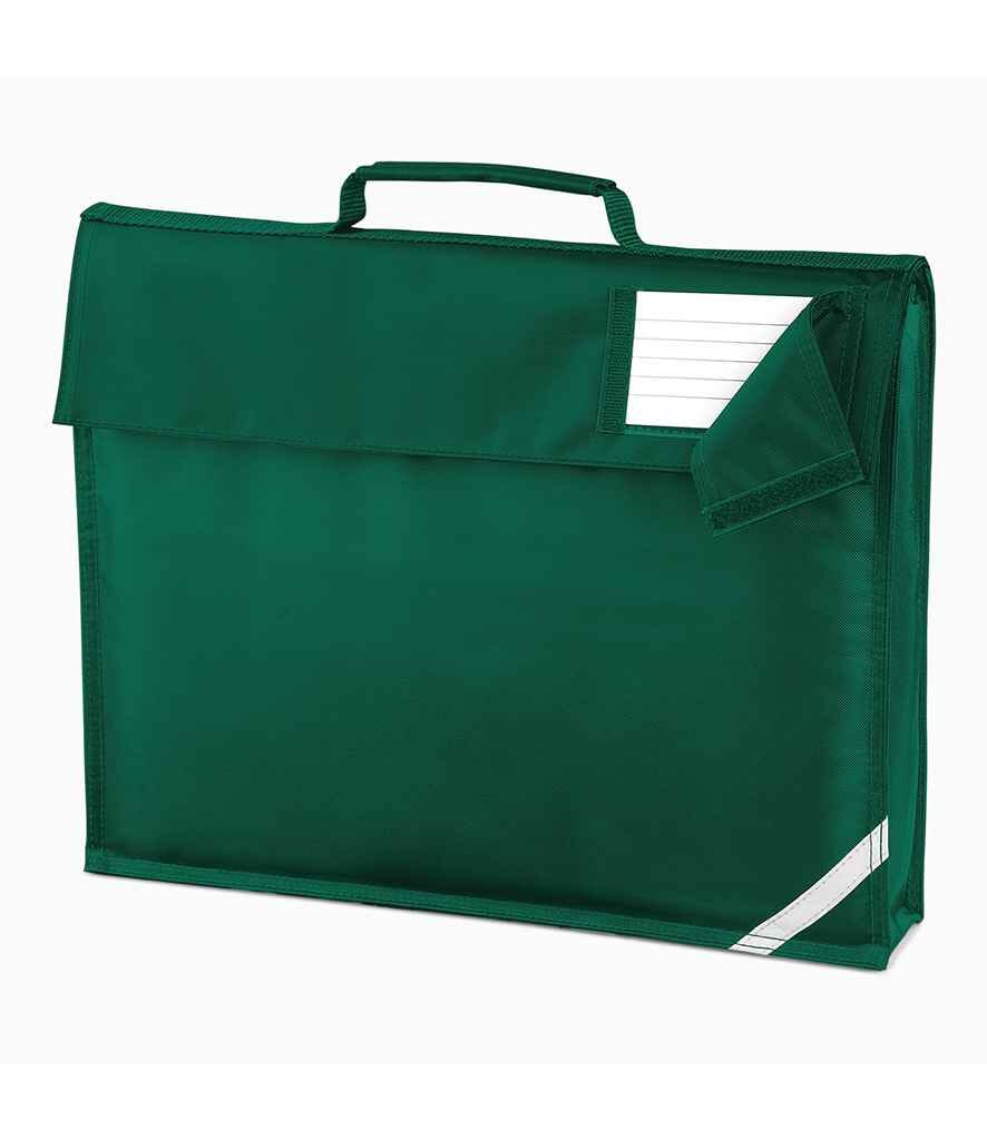 Book Bag Personalised with Name & Initial Bags Print My Tops Green