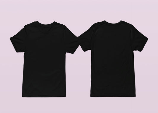 T-shirts with Your Logo On Front and Text on Back