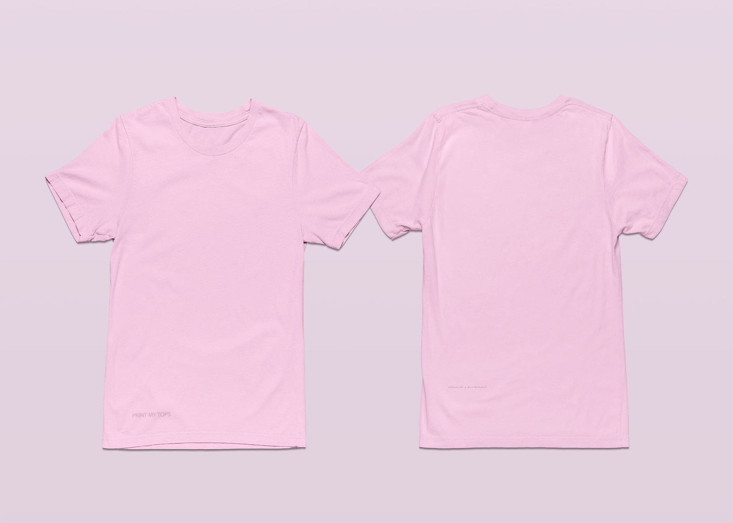 T-shirts with Your Logo On Front and Text on Back