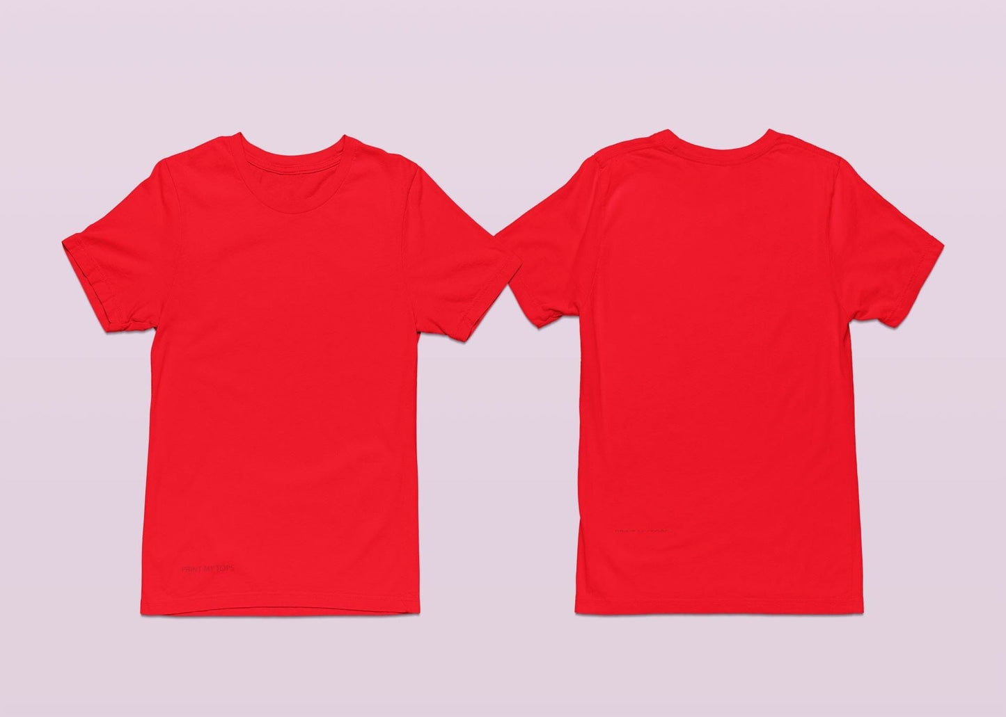 T-shirts with Your Logo On Front and Text on Back