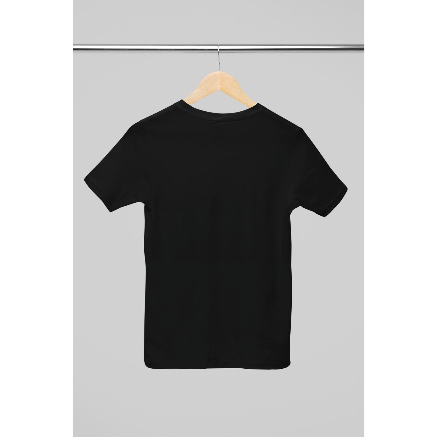 Crew Neck T-shirts Personalised with Your Text On Back