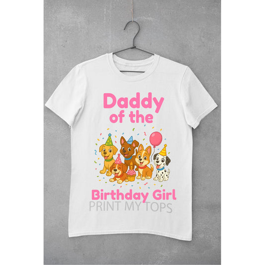 Cute Puppy Patrol Family Birthday Tops T-shirt Print My Tops