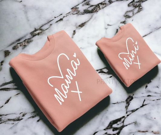 Matching Mama Mini Sweatshirts