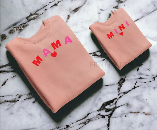 Matching Mama Mini Sweatshirts