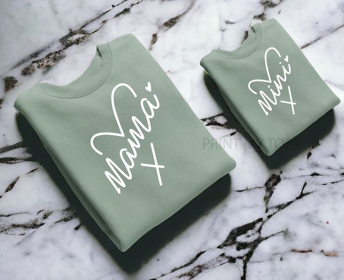 Matching Mama Mini Sweatshirts