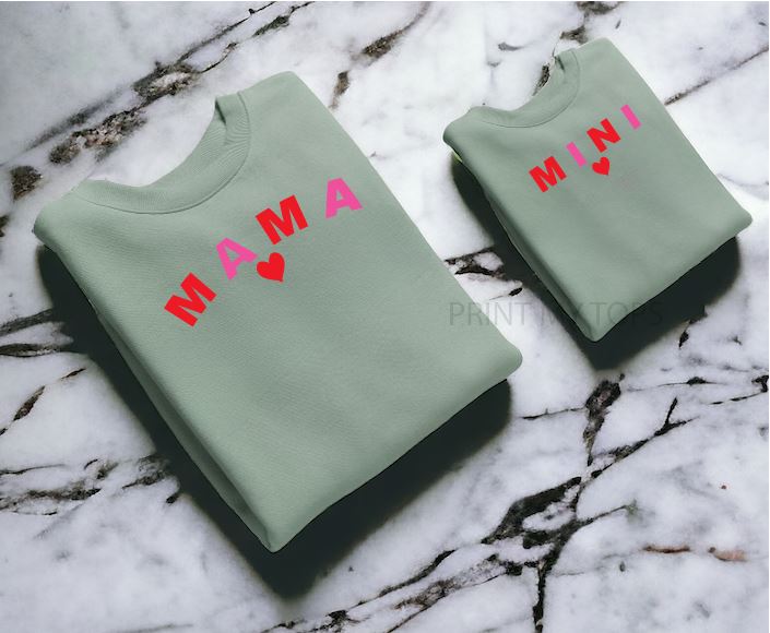 Matching Mama Mini Sweatshirts
