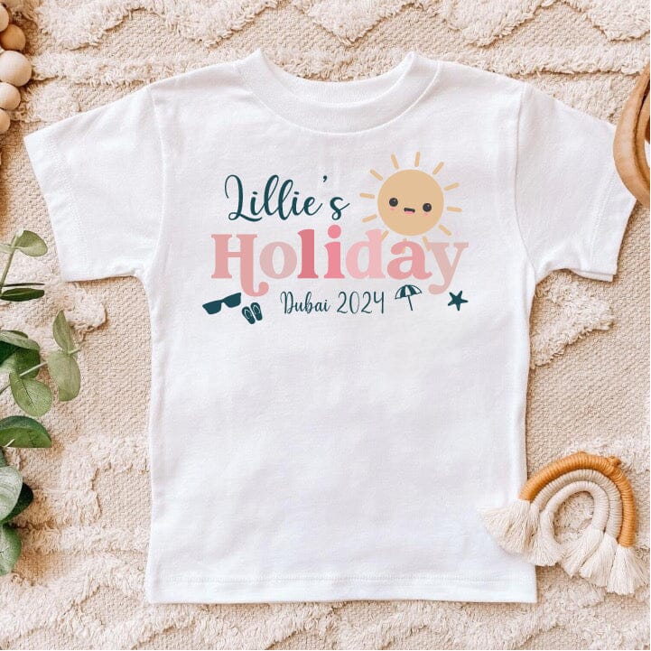 Personalised Holiday T-shirts