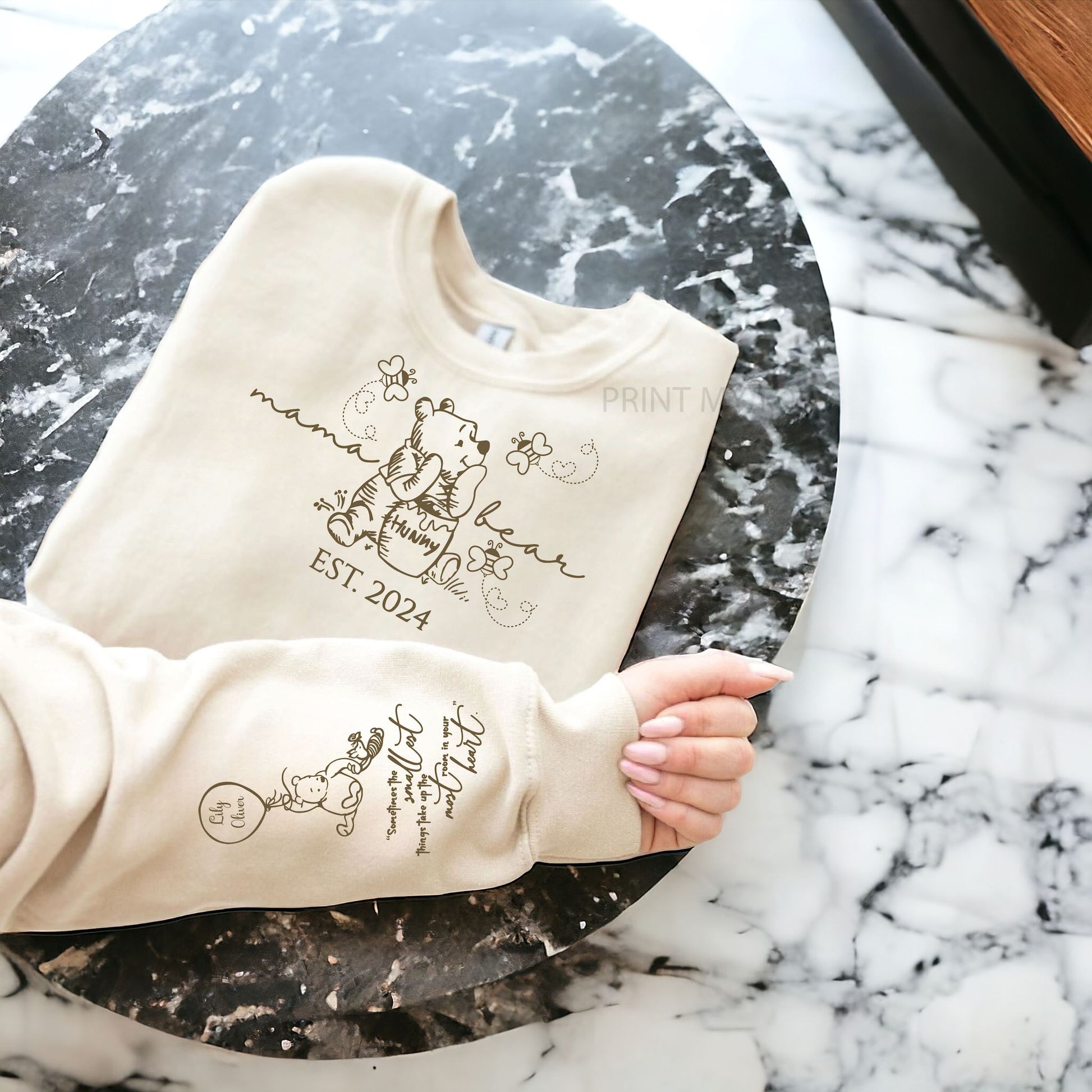 Personalised Mama Est Sweatshirt