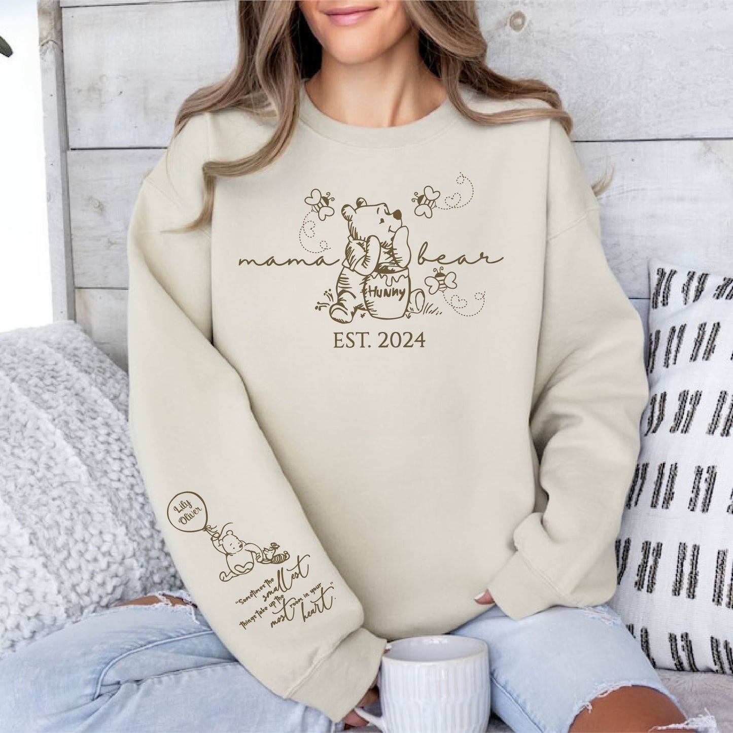 Personalised Mama Est Sweatshirt
