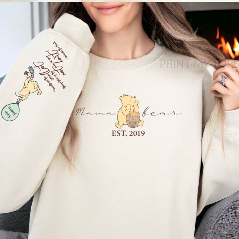 Personalised Mama Est Sweatshirt