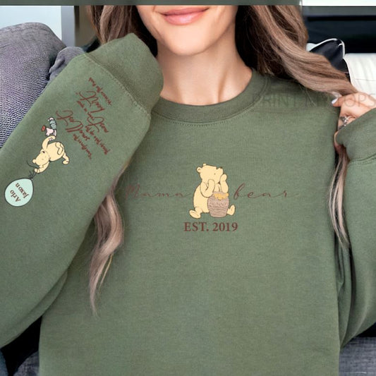 Personalised Mama Est Sweatshirt