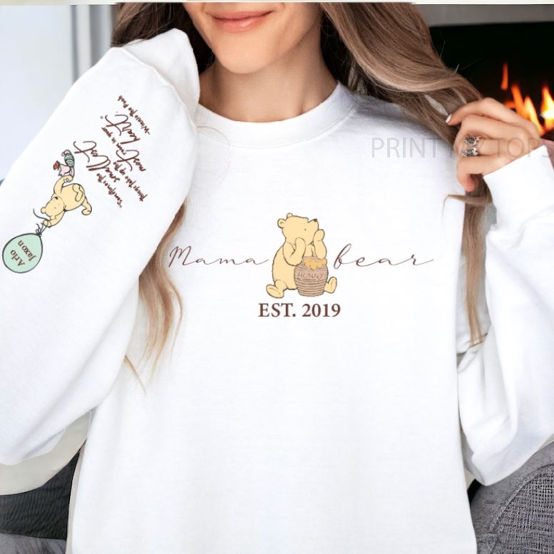Personalised Mama Est Sweatshirt