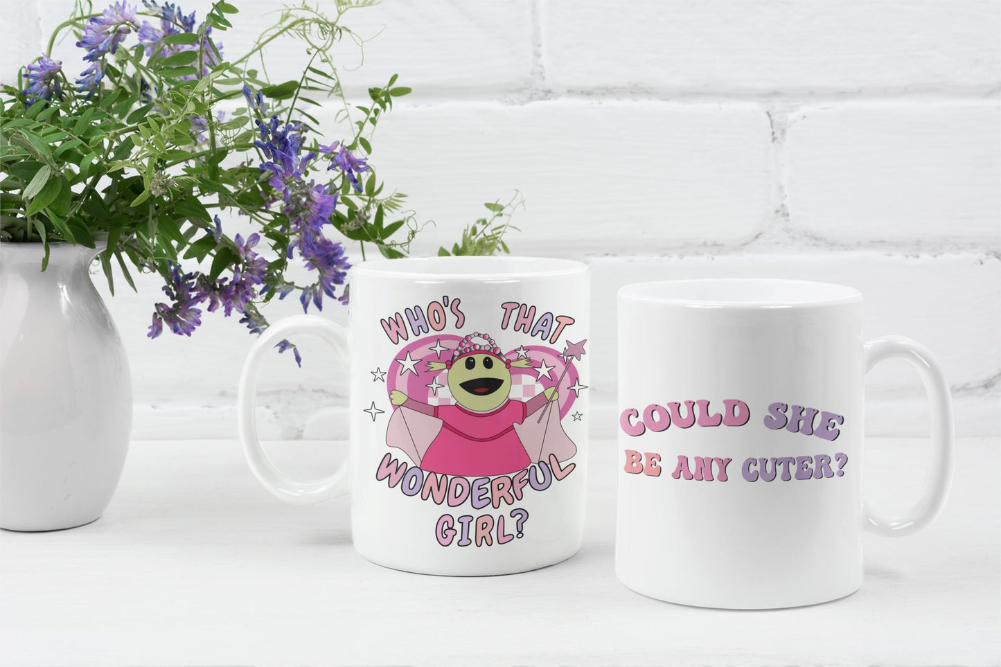 Who's that wonderful girl Tiktok Viral Coffee Mug