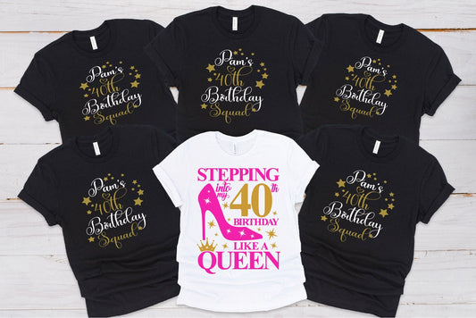 Birthday Squad Star T-Shirts