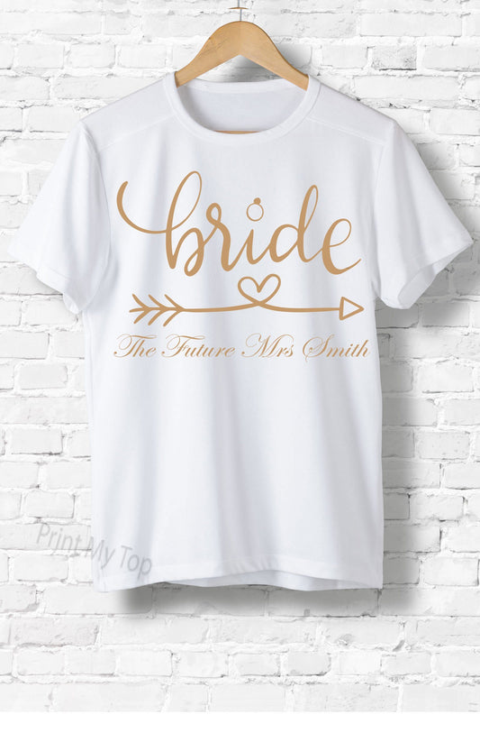 BRIDE TRIBE HEN PARTY T-SHIRTS
