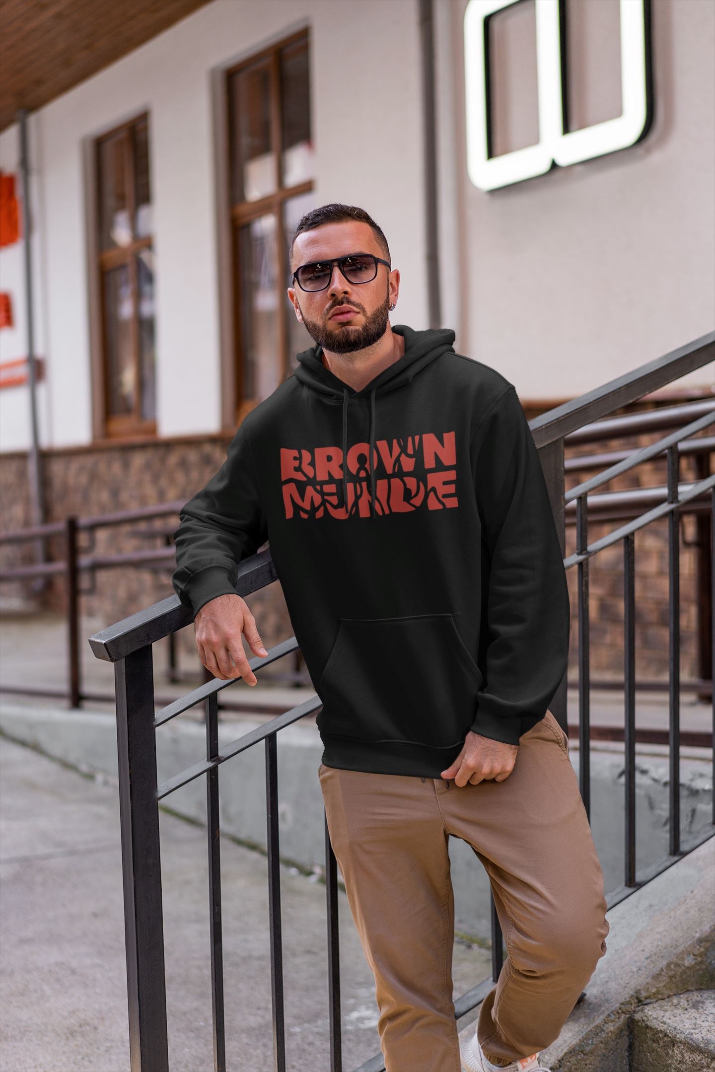 Brown Munde Hoodie