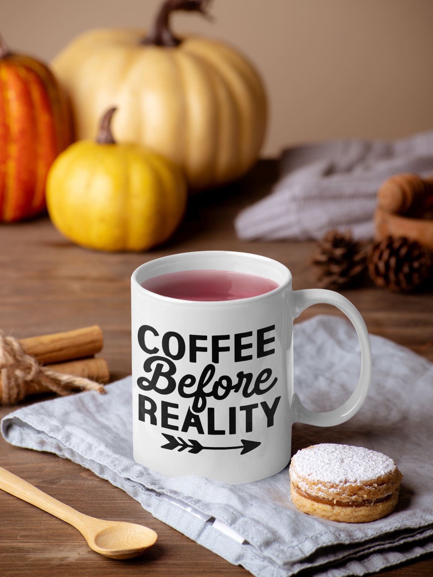 Coffee Before Reality Mug