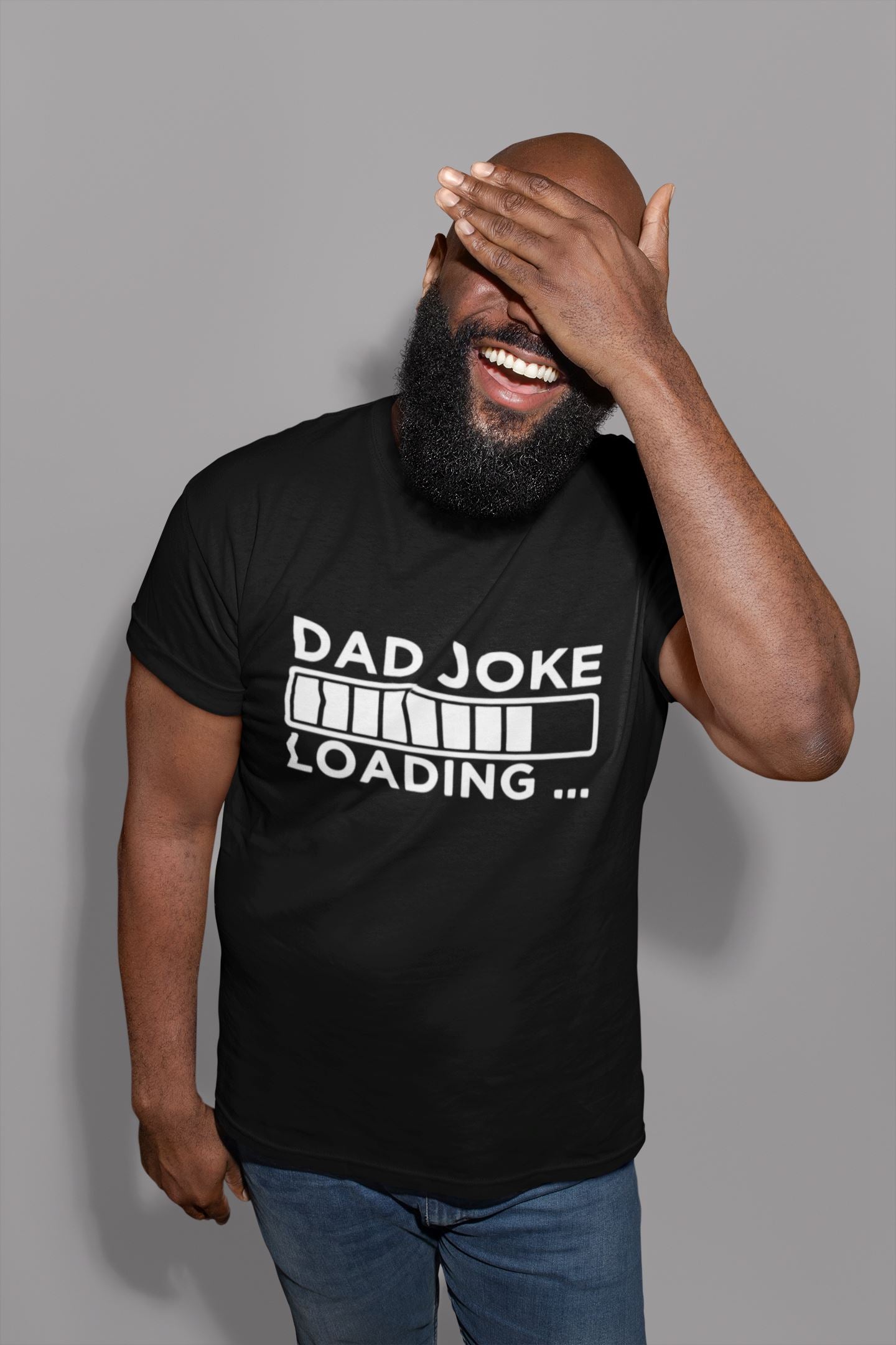 Dad Joke Loading Slogan T-shirt