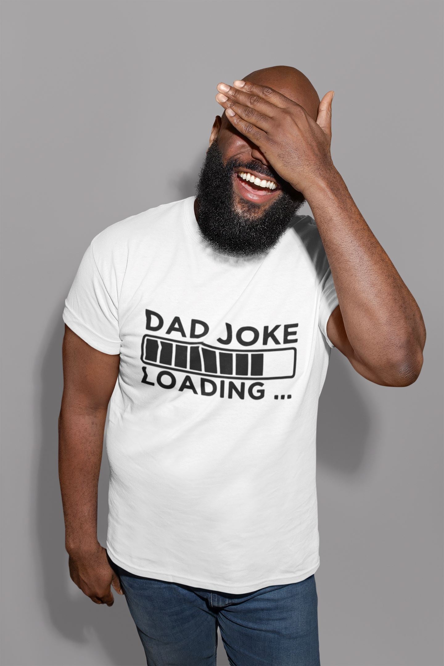 Dad Joke Loading Slogan T-shirt