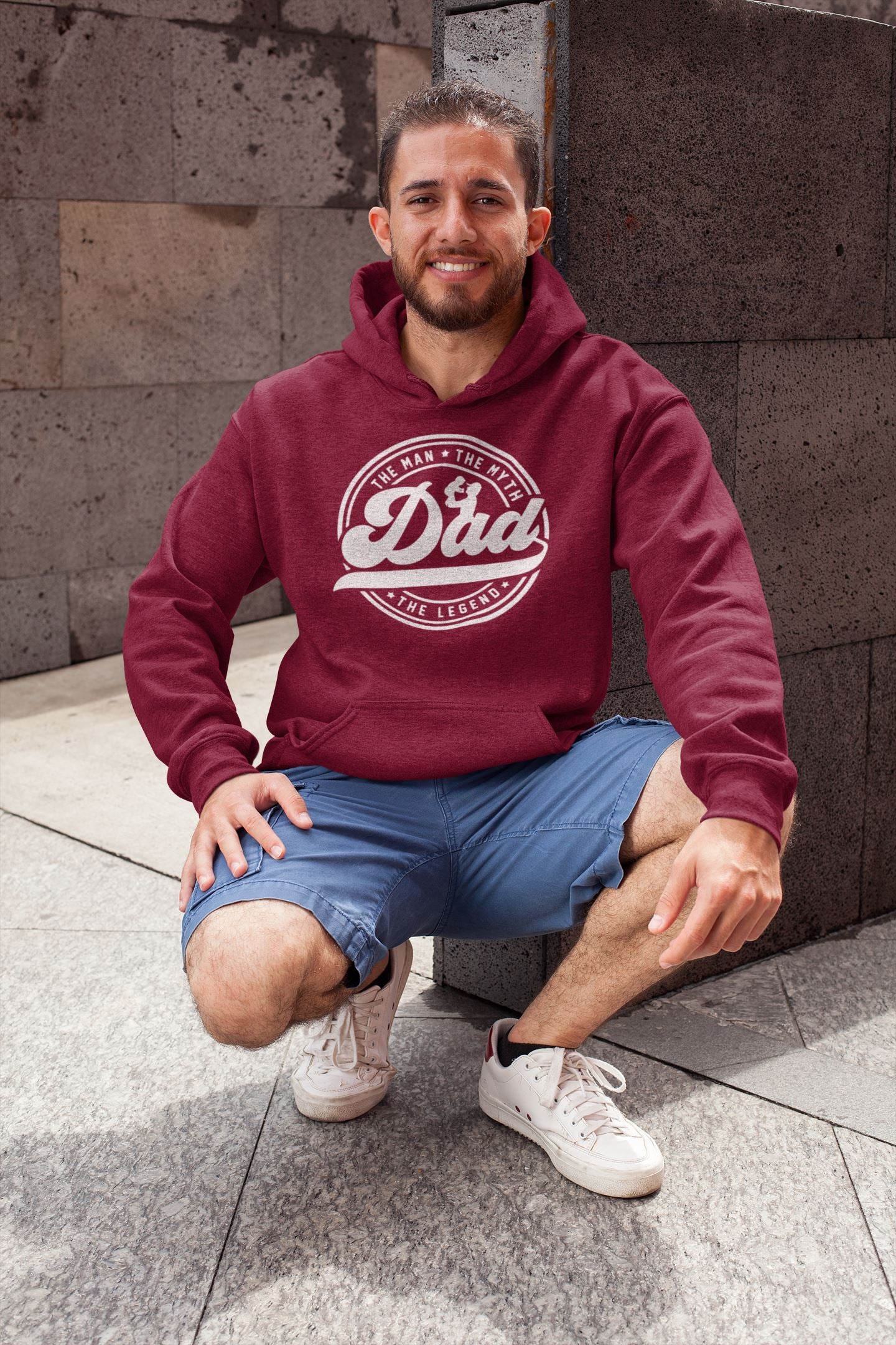Dad The Man The Myth The Legend Hoody
