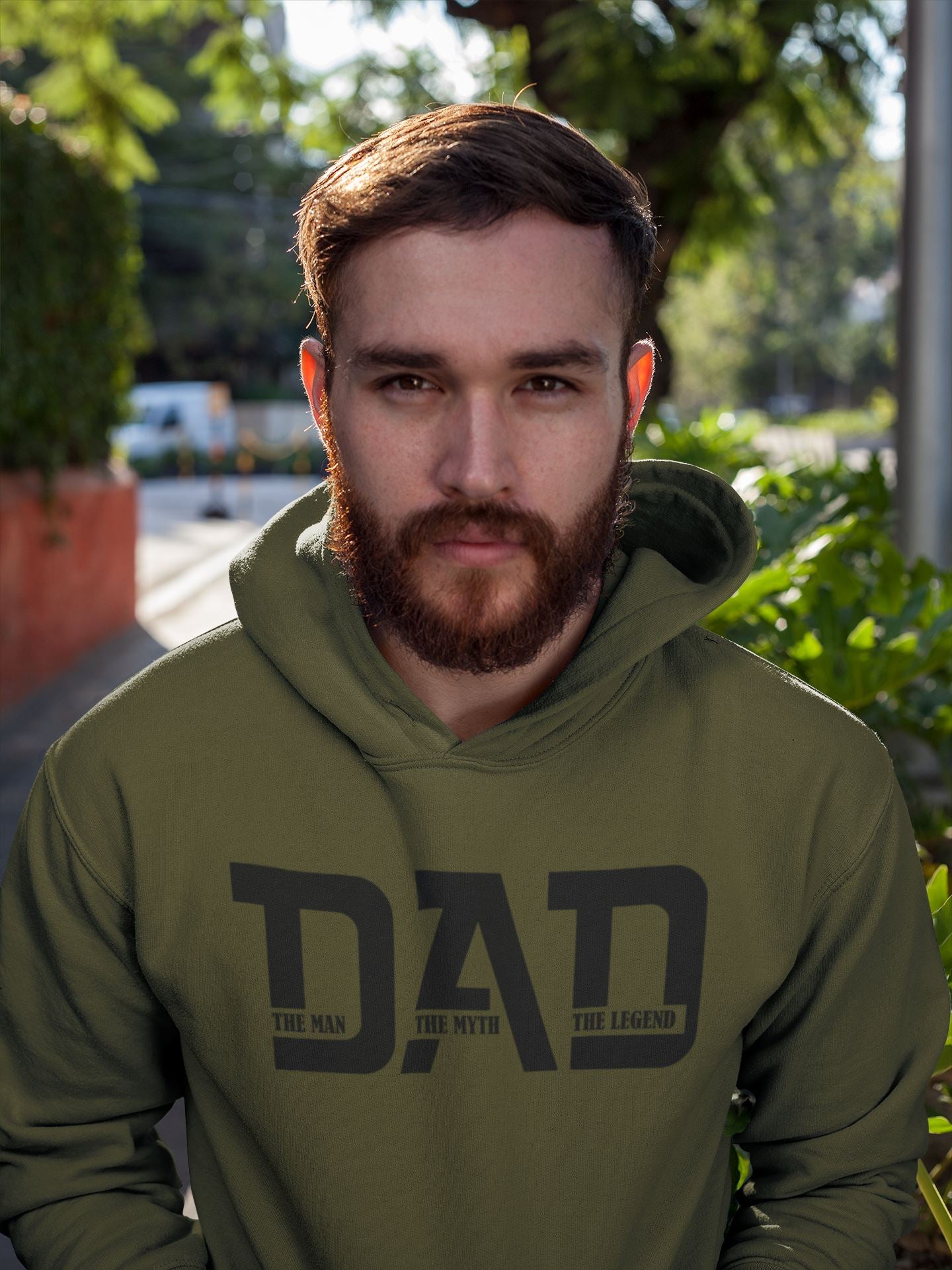 Dad The Man The Myth The Legend Hoody