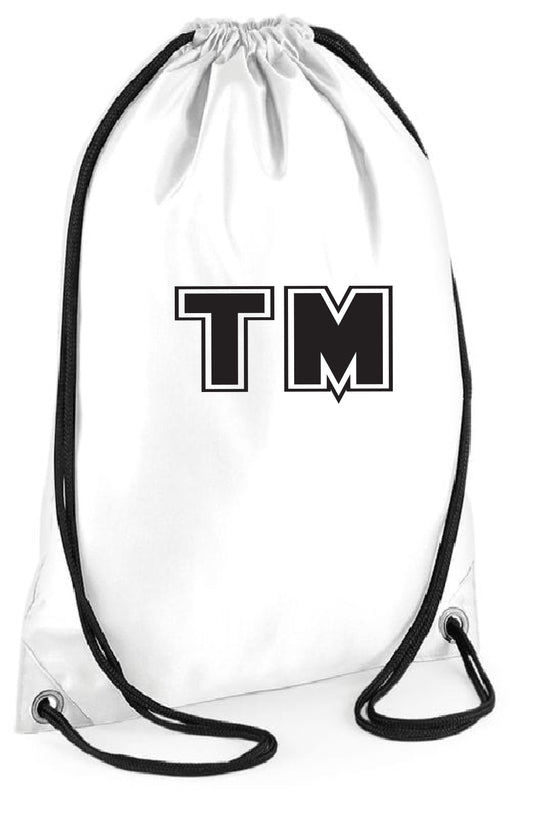 Drawstring Bag Personalised with Initials