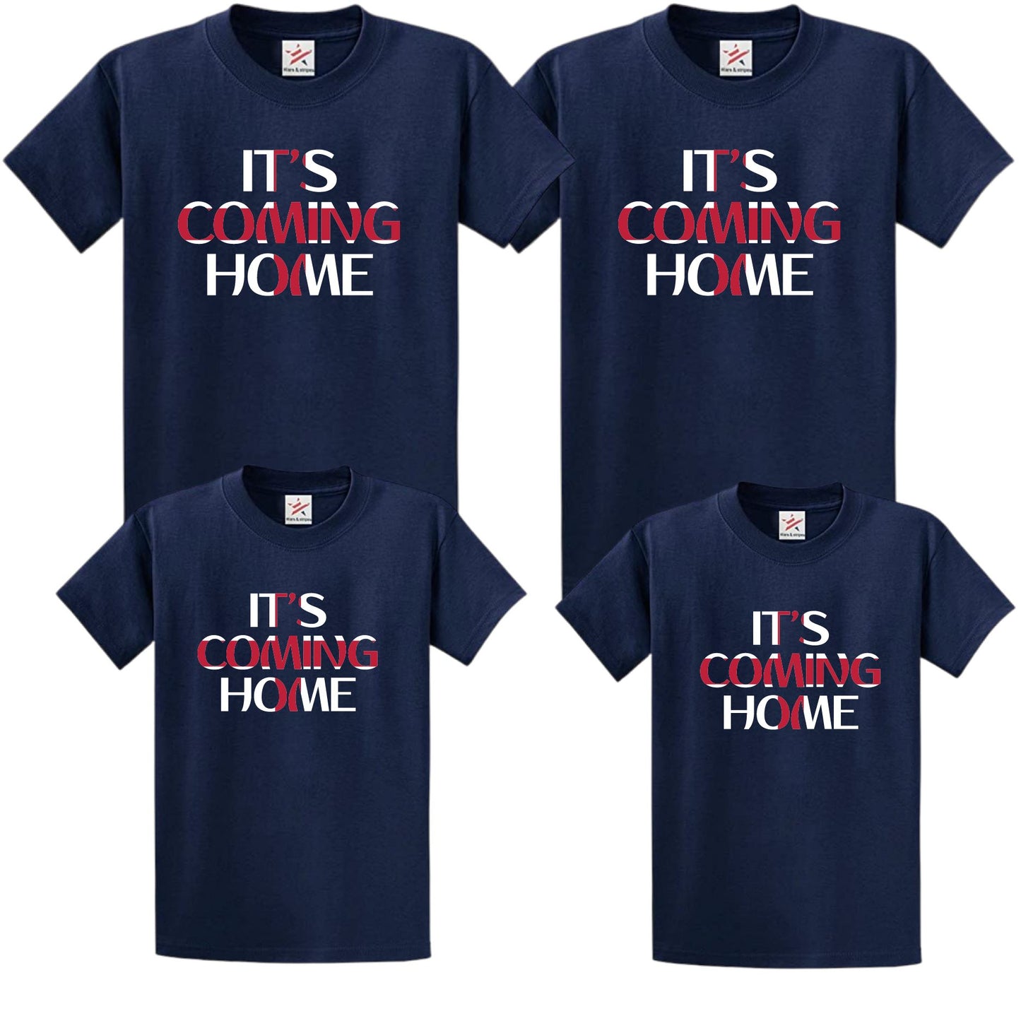England Euros 2024 It's Coming Home T-Shirts