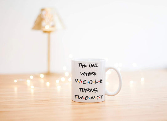 Friends Style Birthday Mug