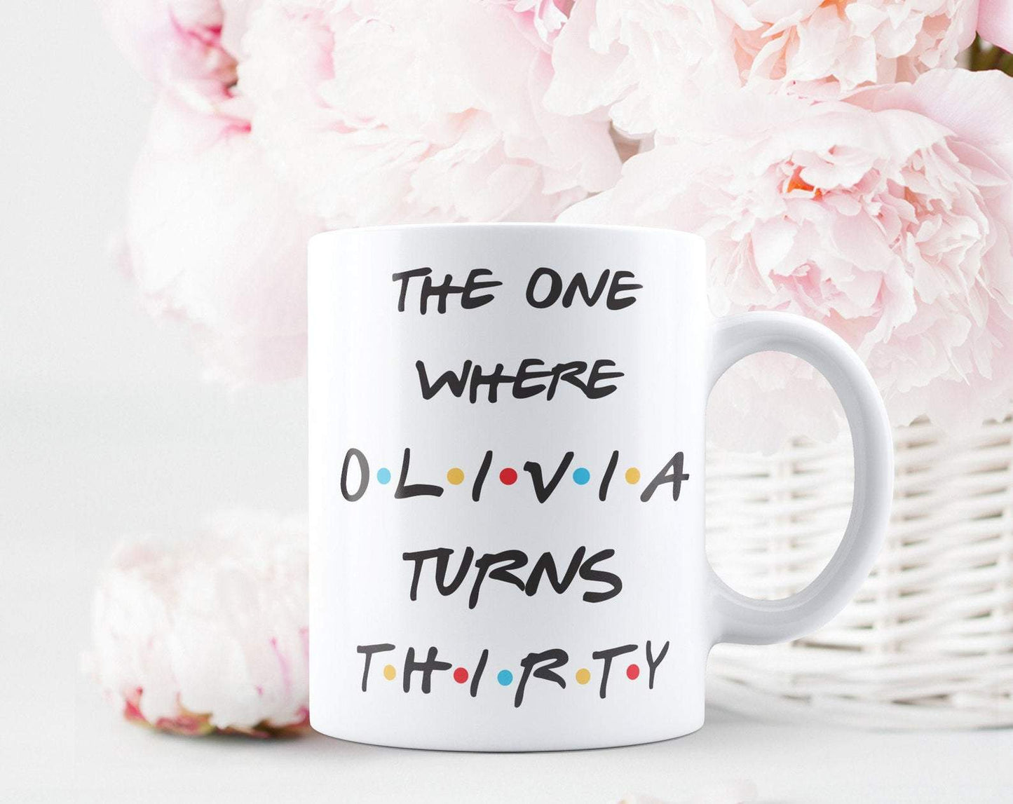 Friends Style Birthday Mug