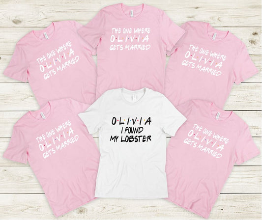 Friends Style Hen Party T-Shirts