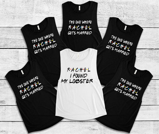 Friends Style Hen Party Vest Tops