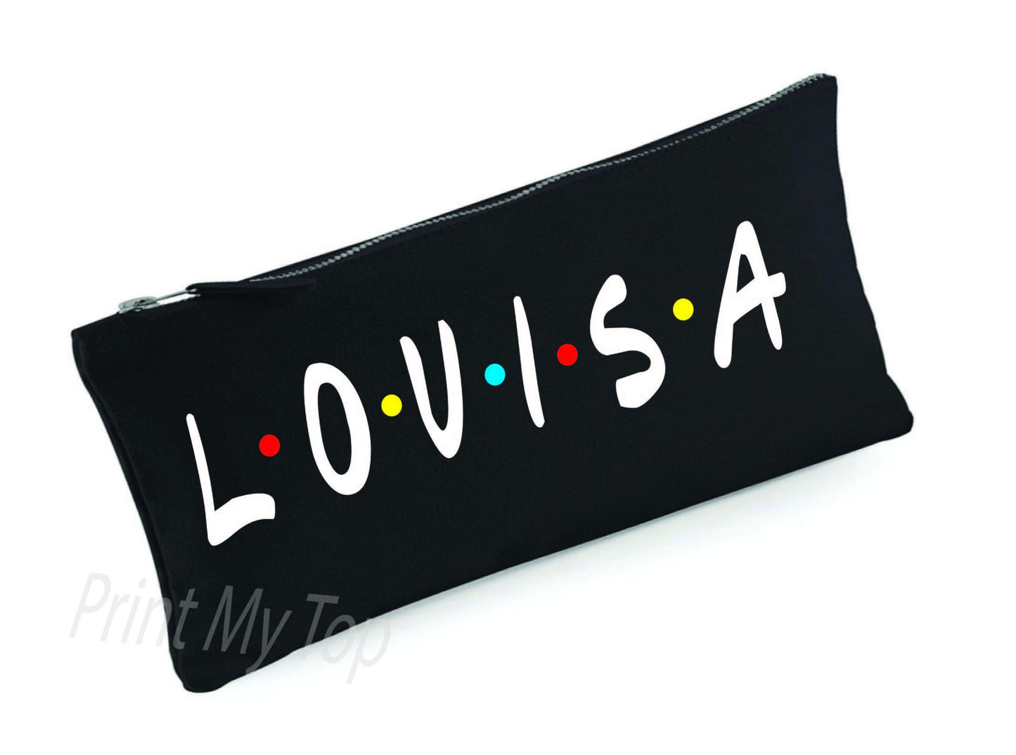 Friends Style Personalised Pencil Case
