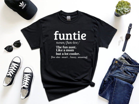 Funtie Fun Auntie T-shirt