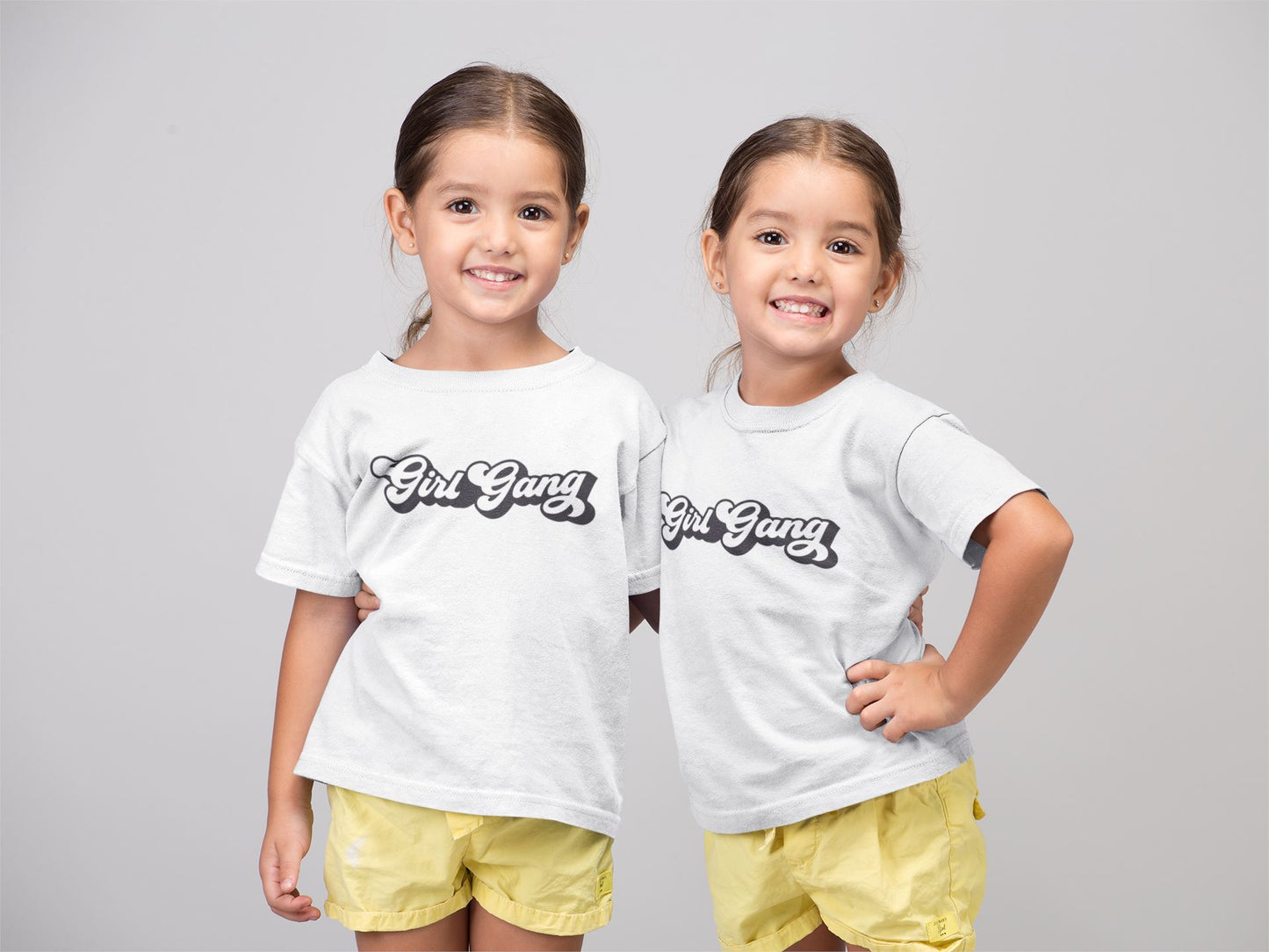 Girl Gang Black Bubble T-shirt
