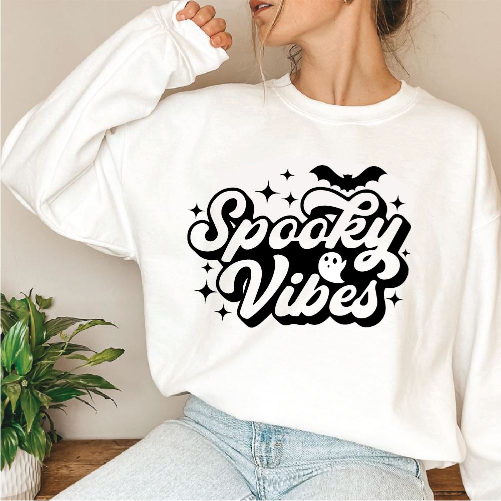 Halloween Spooky Vibes Sweatshirt