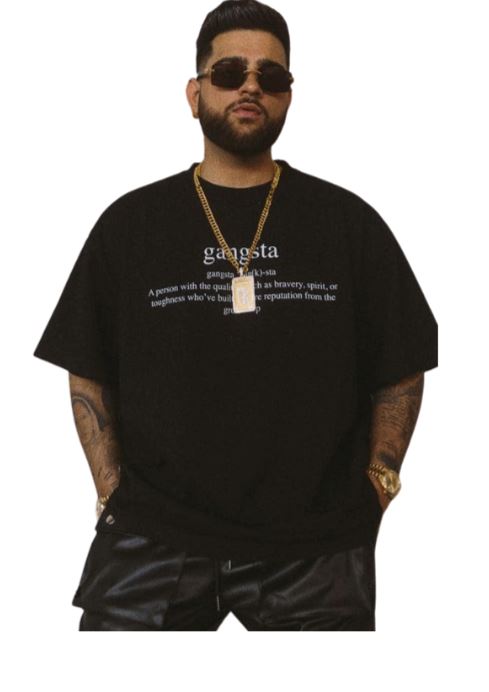 Karan Aujla Gangsta Tshirt