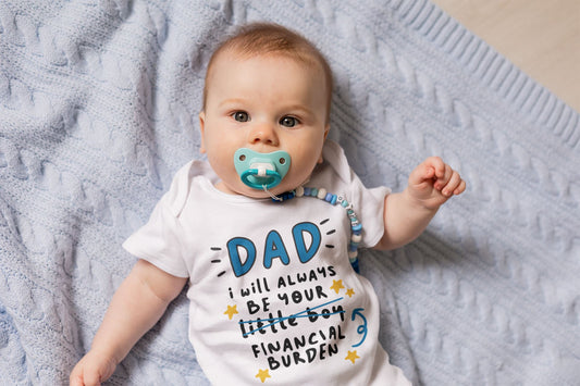 Little Boy Financial Burden Baby Top
