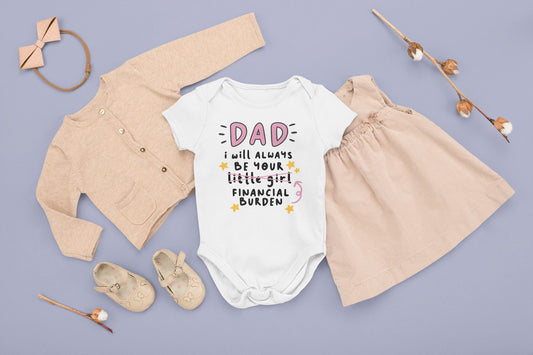 Little Girl Financial Burden Baby Top