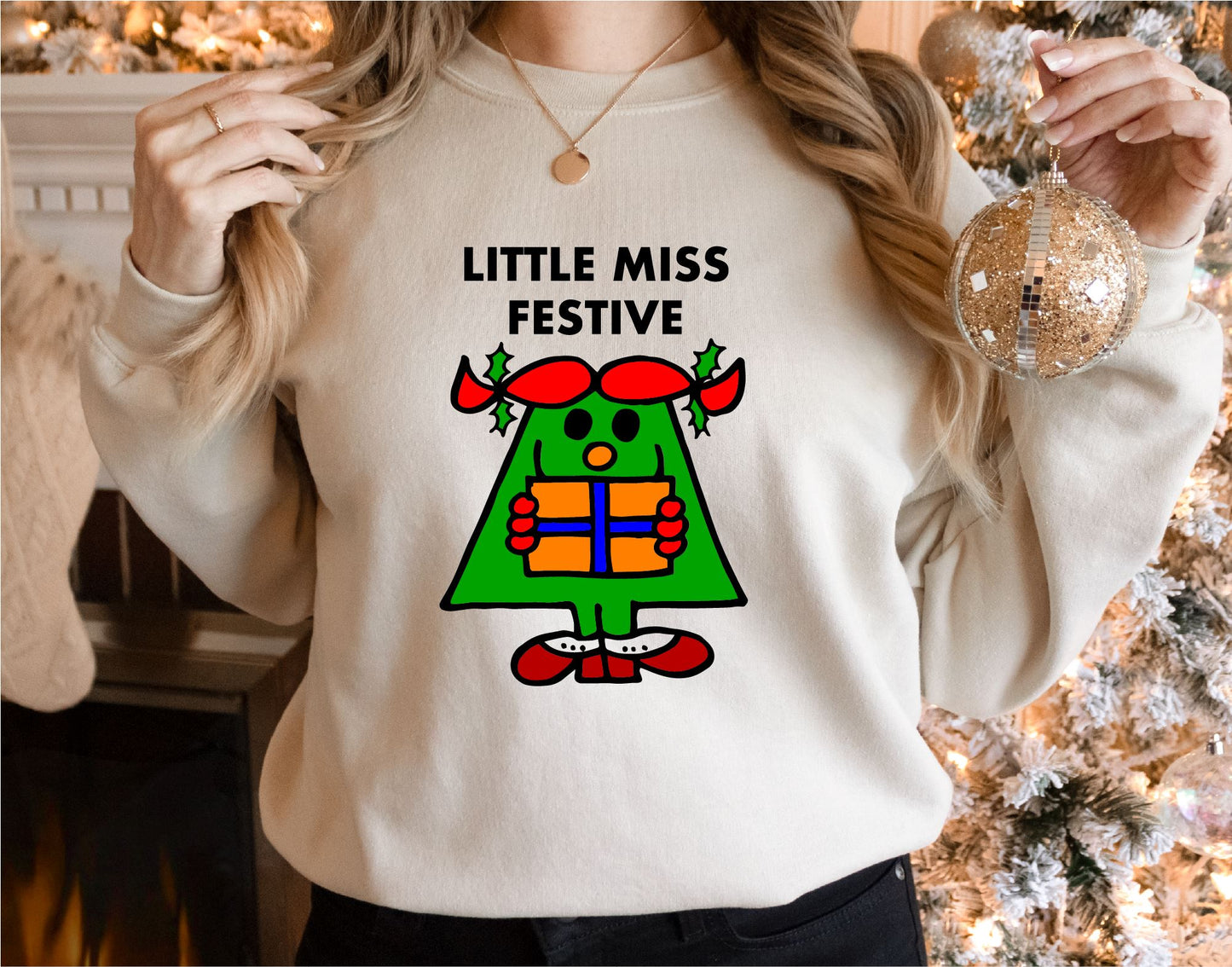 Little Miss Festive Sweatshirt