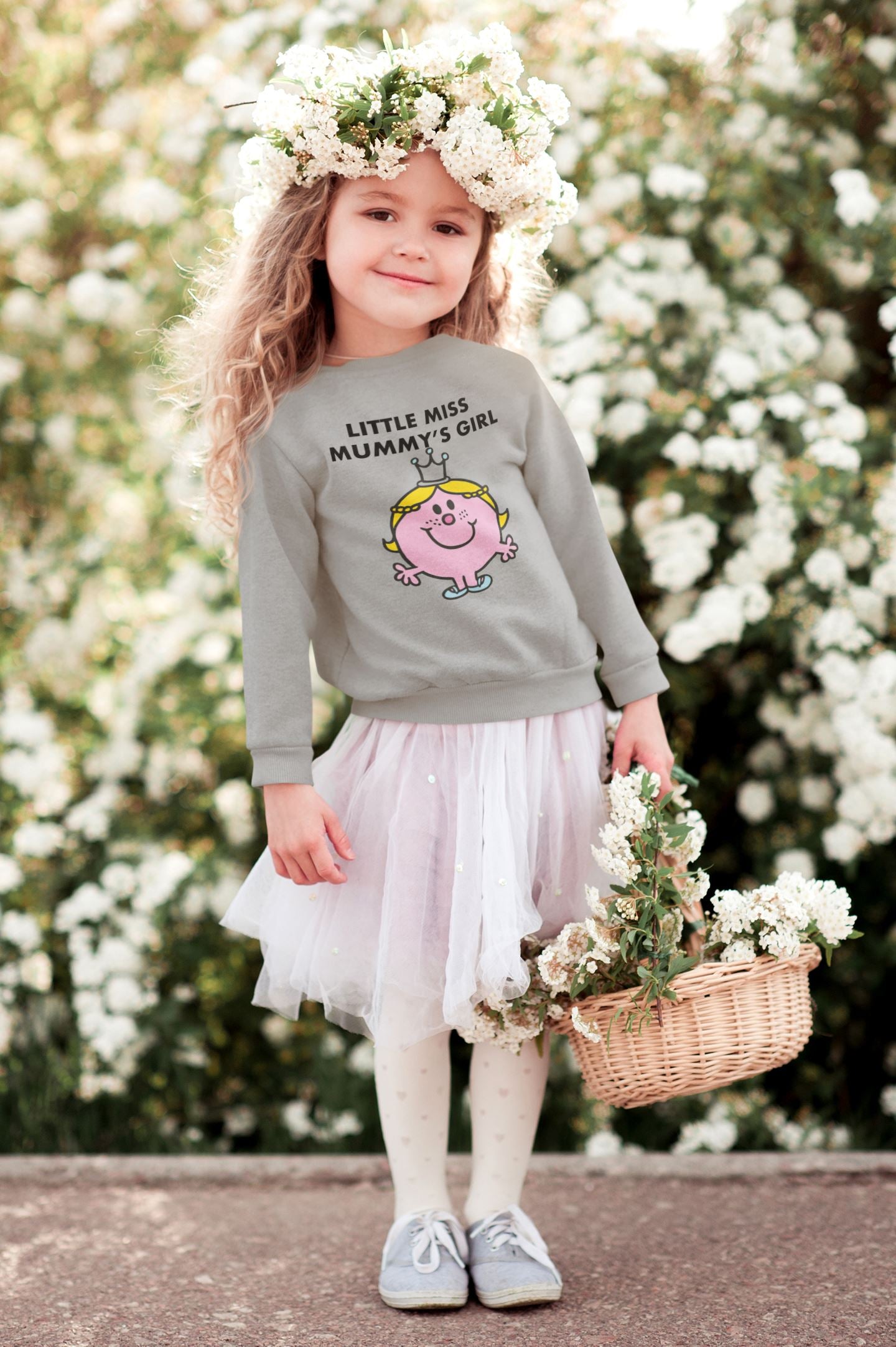 Little Miss Mummy's Girl Grey Sweatshirt