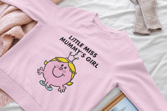 Little Miss Mummy's Girl Pink Sweatshirt