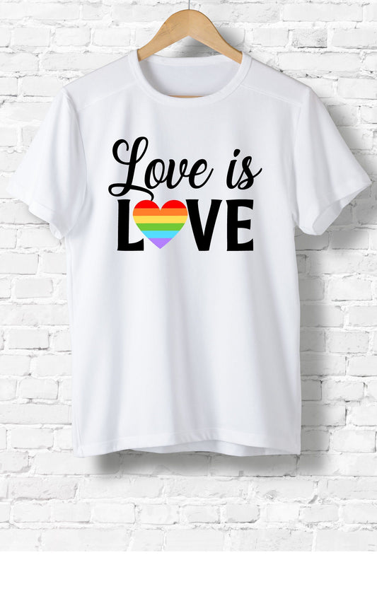 Love Is Love Pride T-shirt