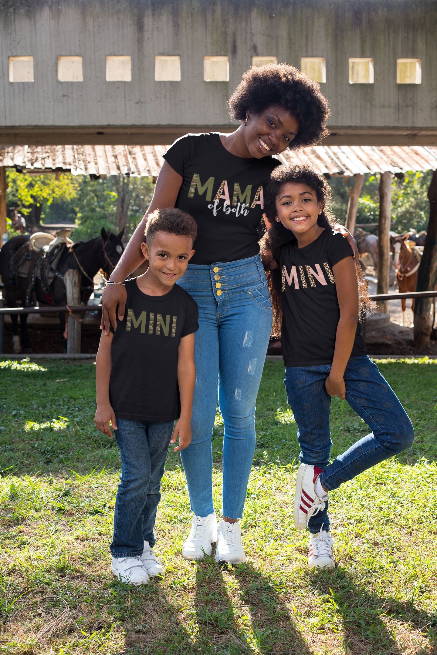 Mama of Both and Mini T shirts