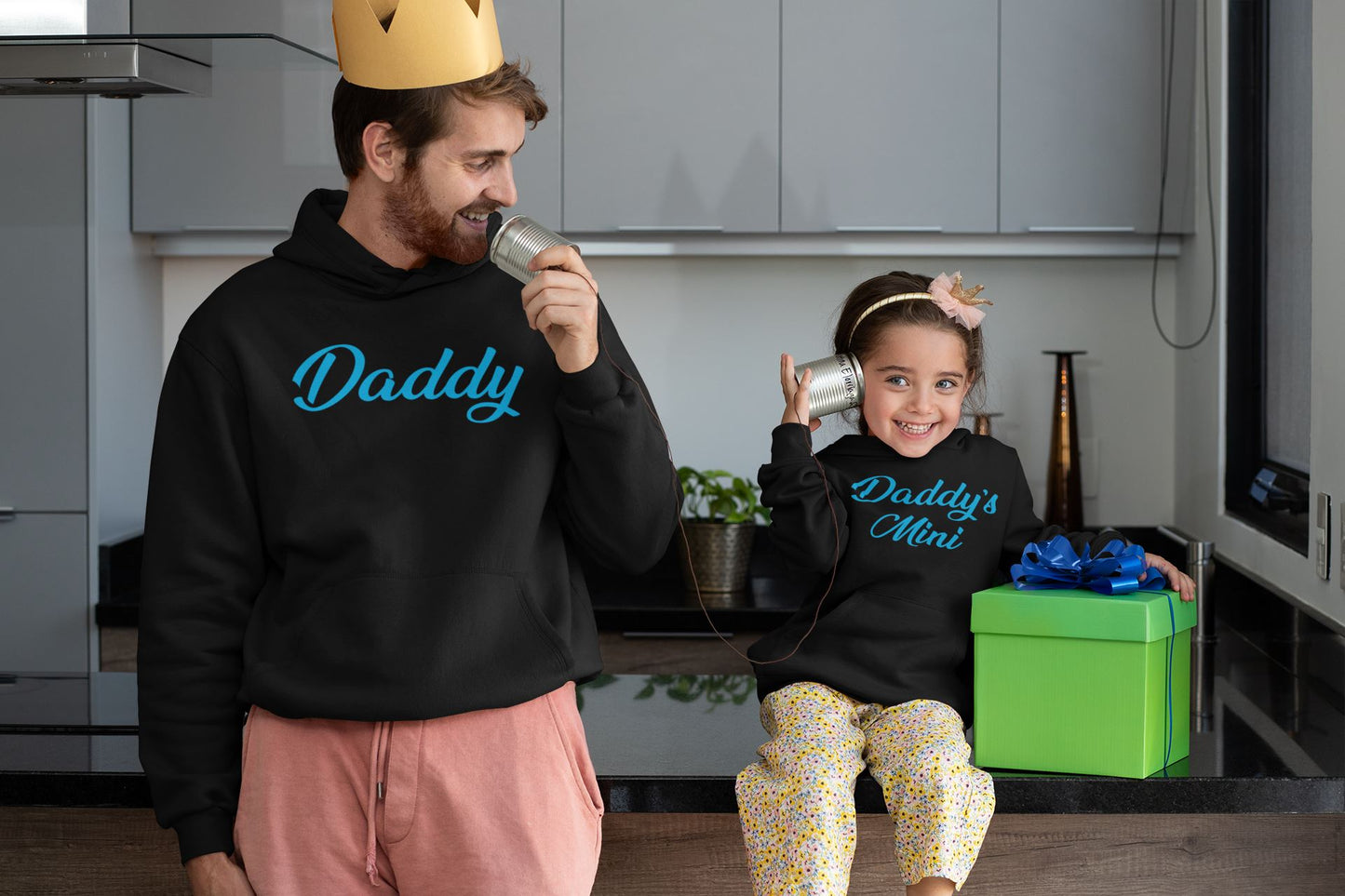 Matching Daddy & Mini Hoodies