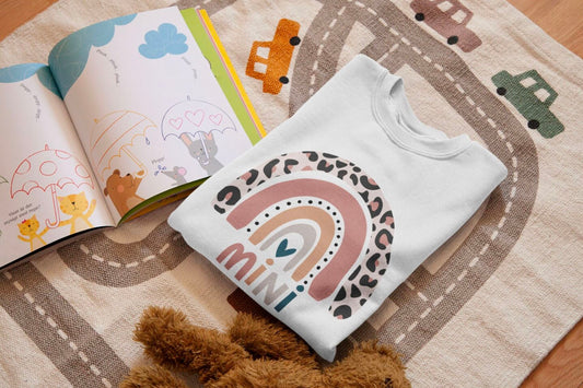 Matching Mama & Mini Rainbow T-shirts